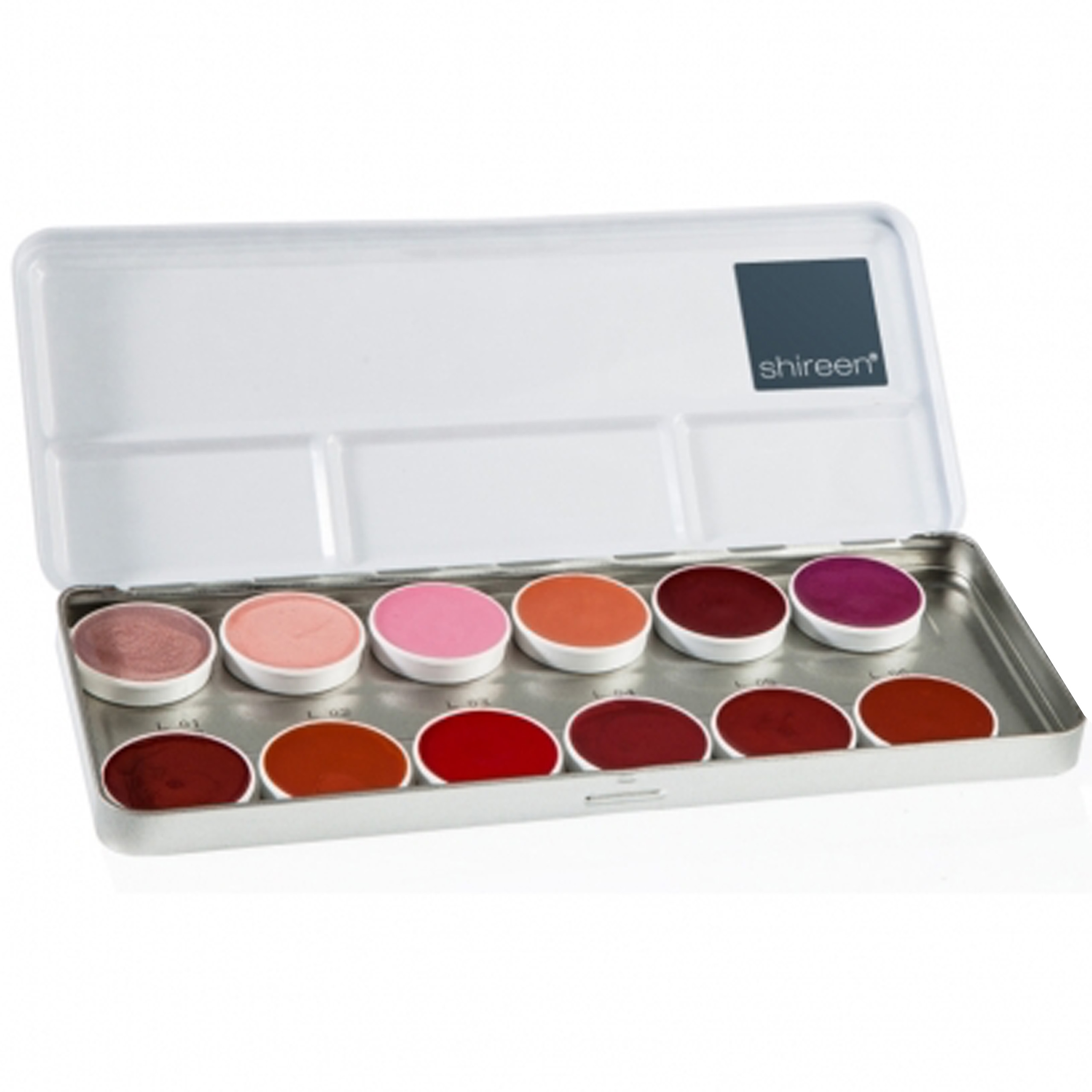 Produktbild Lippen Make-up Palette, 12 Farben